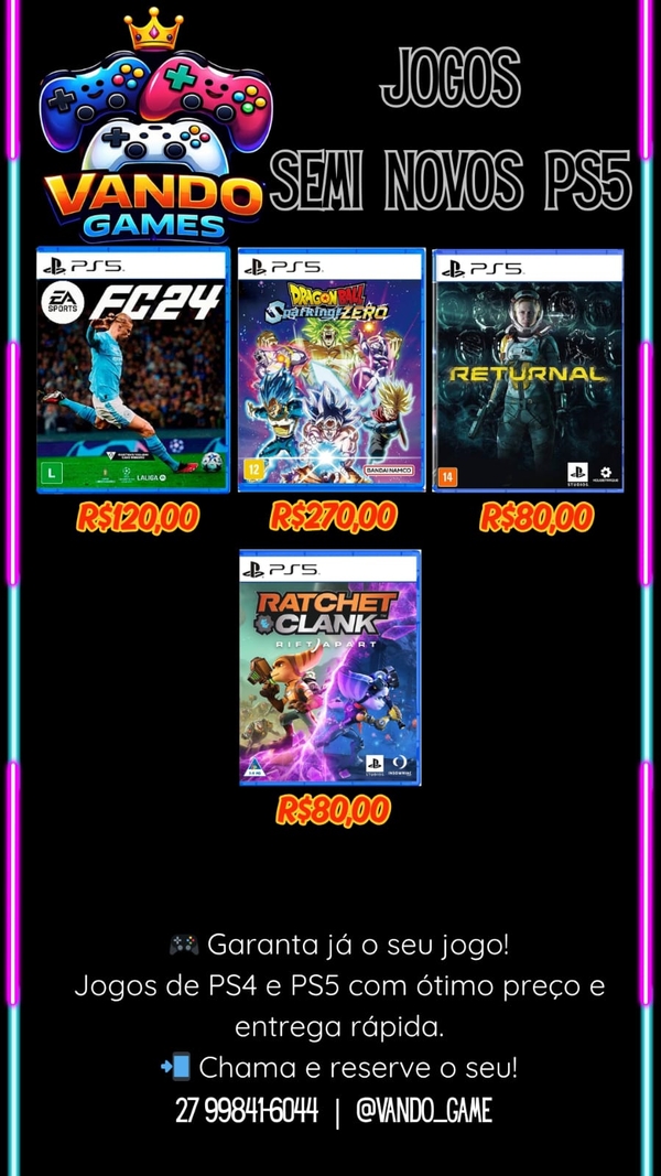 Jogo PS5 DragonBall